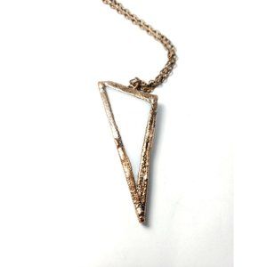 Geometric Copper Necklace